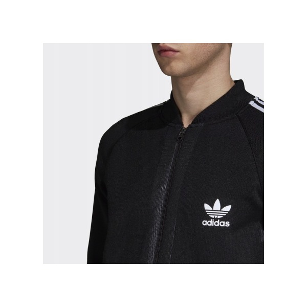 Sweatshirts Adidas BF Knit TT Svarta 170 - 175 cm/M