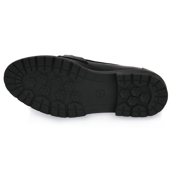 Sneakers low Jana Black Nappa Sort 38