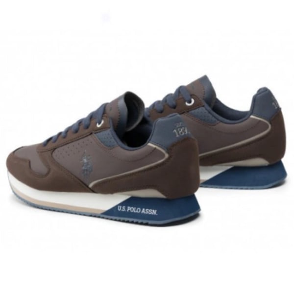 Sneakers low U.S. Polo Assn Nobil003 Brun 43