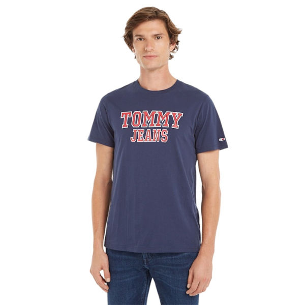 T-paidat Tommy Hilfiger DM0DM16405C87 Tummansininen 174 - 178 cm/M