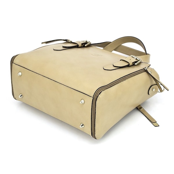 Håndtasker Vera Pelle VP889 Creme