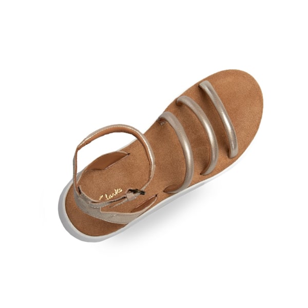 Sandaler Clarks Jemsa Style Guld 40