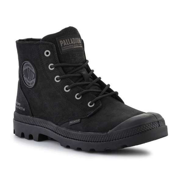 Sko Palladium Pampa HI Supply Lth Sort 39