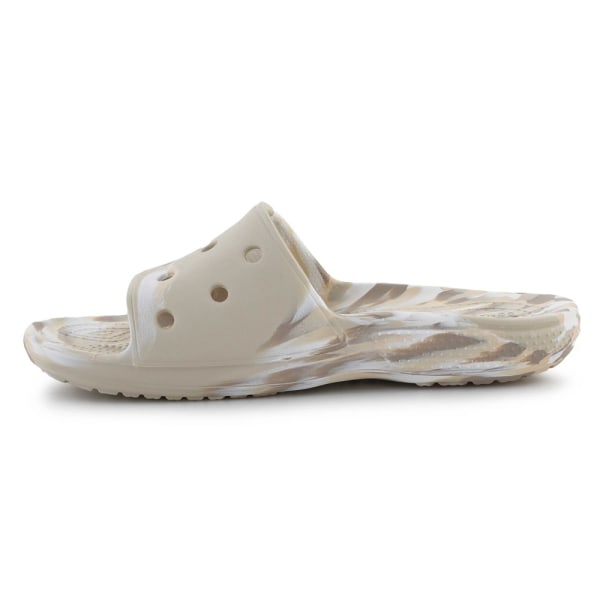 Rantakengät Crocs Classic Marbled Slide Beesit 39