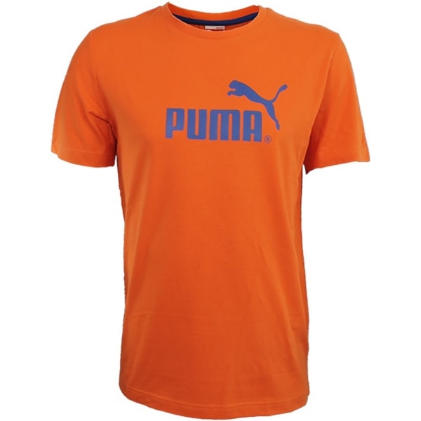 Shirts Puma Large NO1 Logo Tee Orange 170 - 175 cm/S