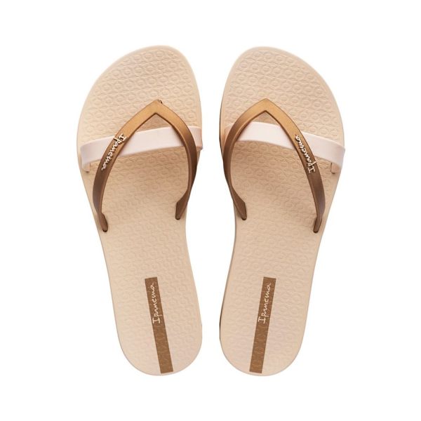 Tofflor Ipanema Kirei Fem Bruna,Beige 41