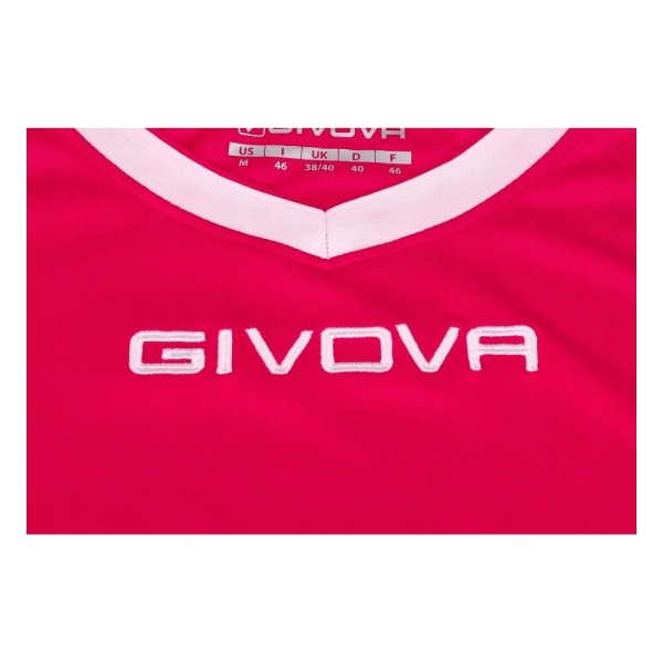 Shirts Givova Revolution Interlock Röda 176 - 184 cm/L