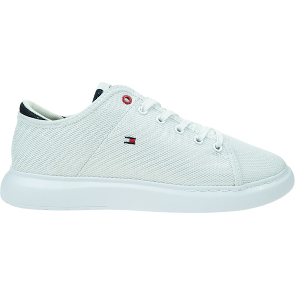 Puolikengät Tommy Hilfiger Lightweight Textile Cupsole Valkoiset 42