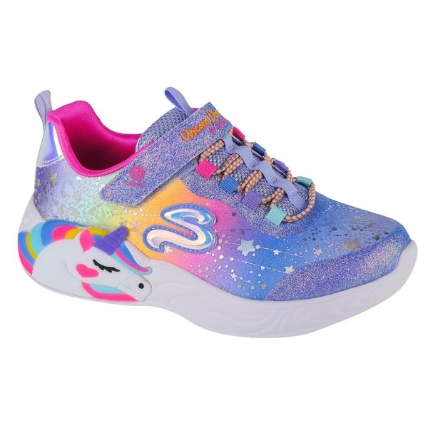 Lågskor Skechers Slights Unicorn Dreams Blå,Rosa,Lila 35