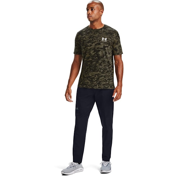 T-paidat Under Armour Abc Camo SS Mustat 188 - 192 cm/XL