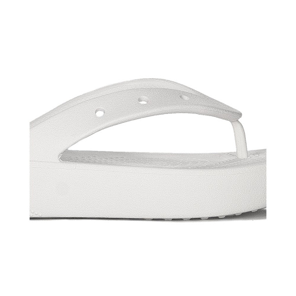 Varvassandaalit Crocs Platform Flip Valkoiset 41