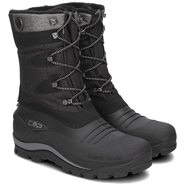 Snowboots CMP Nietos Svarta,Grafit 41