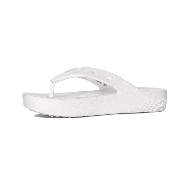 Varvassandaalit Crocs Platform Flip Valkoiset 41