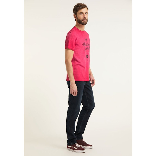 Shirts Mustang Alex C Print Rosa 176 - 181 cm/L