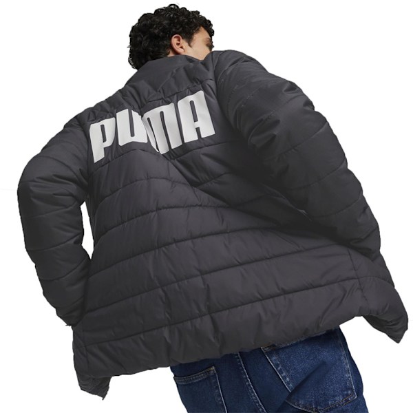 takki Puma Ess Padded Mustat 176 - 181 cm/M