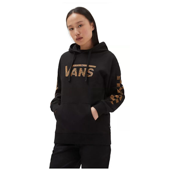 Puserot je Fleecet Vans VN000A7FBLK1 Mustat 158 - 162 cm/XS