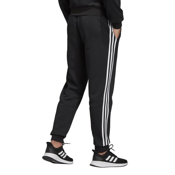 Byxor Adidas Essentials 3 Stripes Tapered Svarta 170 - 175 cm/M