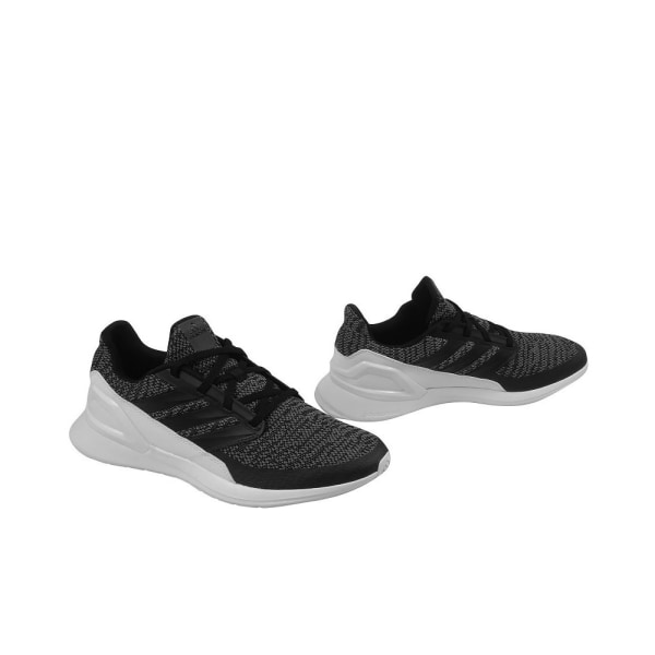 Lågskor Adidas Rapidarun Knit J Vit,Svarta,Gråa 39 1/3