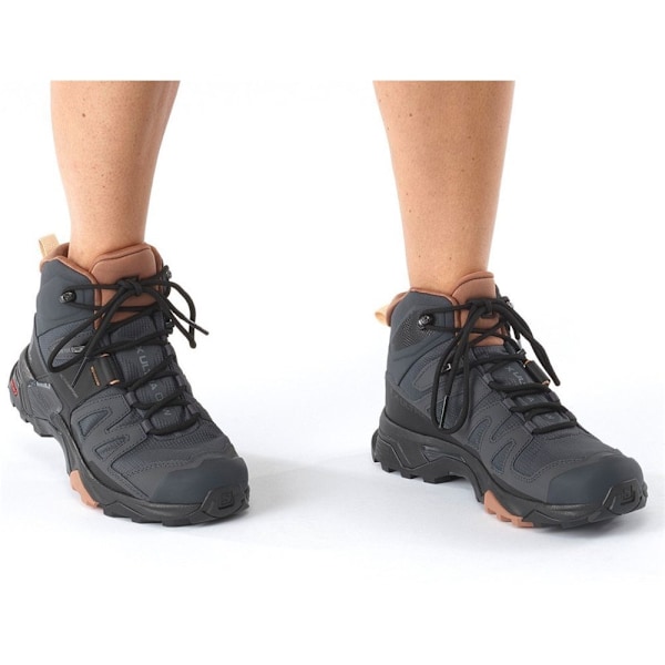Kengät Salomon X Ultra 4 Mid Gtx W Vaaleanpunaiset,Harmaat 38