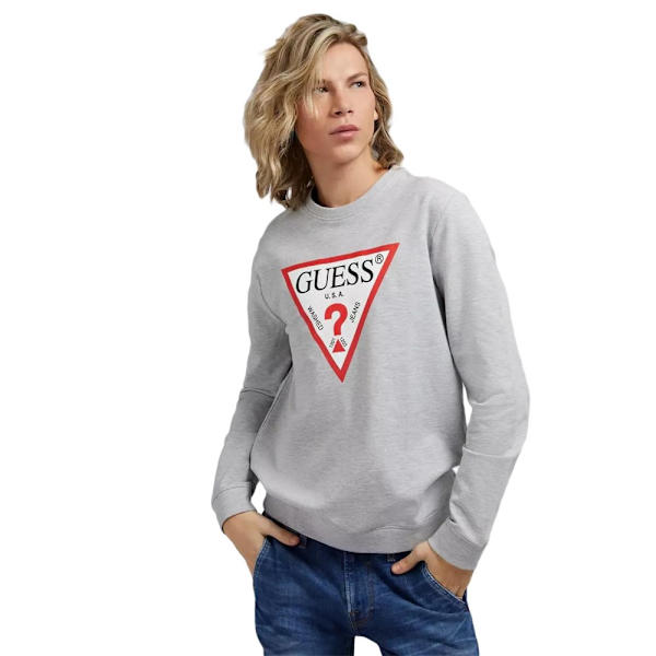 Puserot je Fleecet Guess M2YQ37K6ZS1 Mrh Harmaat 188 - 192 cm/XL
