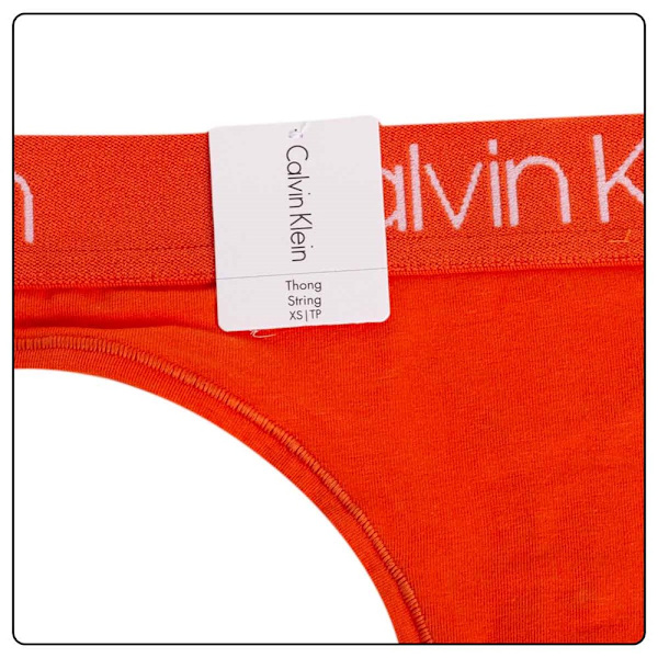 Majtki Calvin Klein 000QD3751E5FK Röda XS