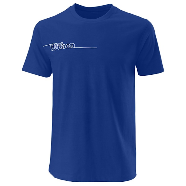 T-shirts Wilson Team II Tech Tee Blå 178 - 182 cm/M