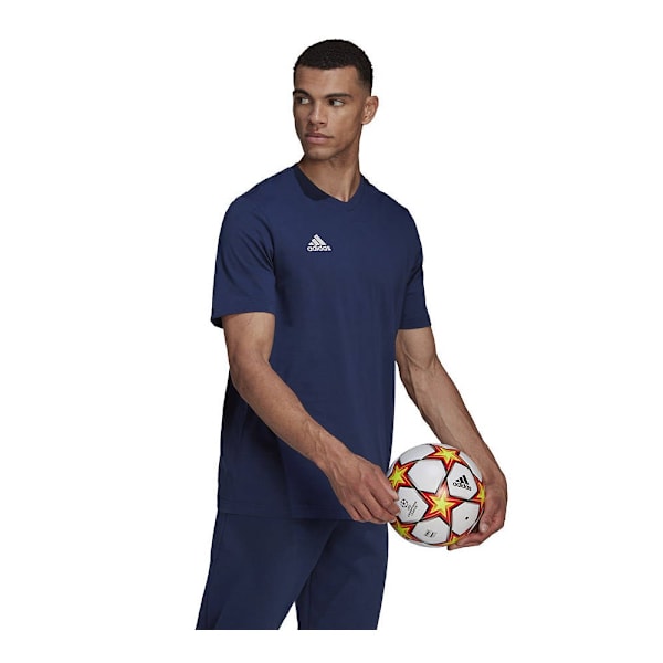 T-paidat Adidas Entrada 22 Tummansininen 176 - 181 cm/L