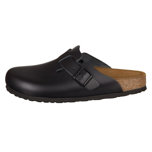 Träskor Birkenstock Boston Leder Svarta 46