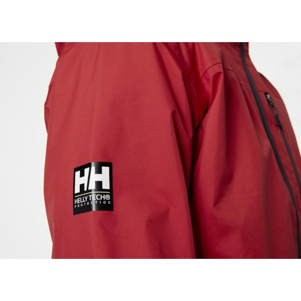takki Helly Hansen Crew Hooded Midlayer Jacket Punainen 185 - 190 cm/XL