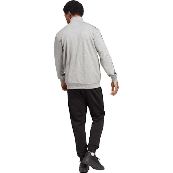 Træningsdragter Adidas 3-stripes French Terry Sort,Grå 176 - 181 cm/L