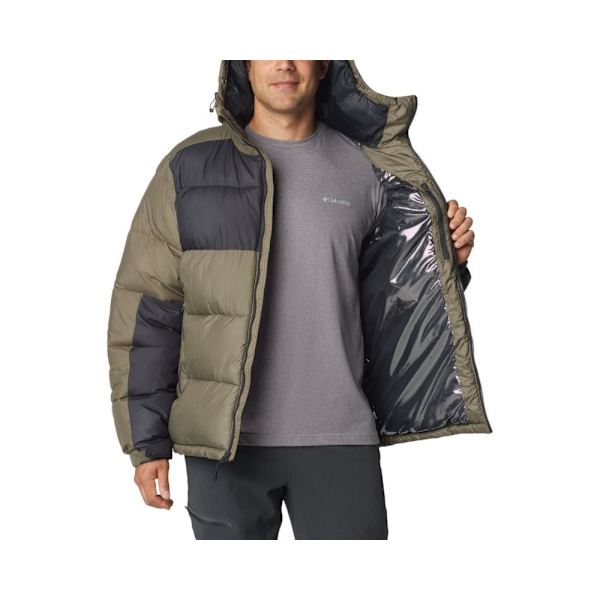 Jakker Columbia Pike Lake Ii Hooded Jacket Sort,Grøn 183 - 187 cm/L