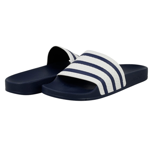 Rantakengät Adidas Adilette Valkoiset,Tummansininen 46