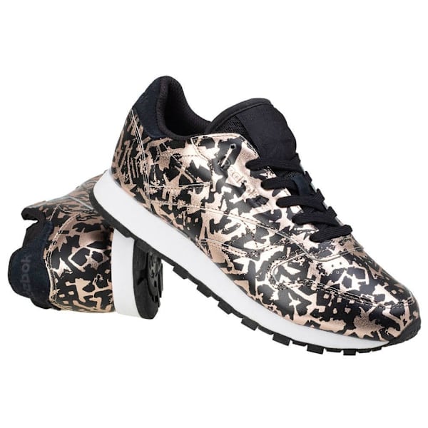 Puolikengät Reebok CL Lthr Hijacked Heritage Kullanväriset,Mustat 36