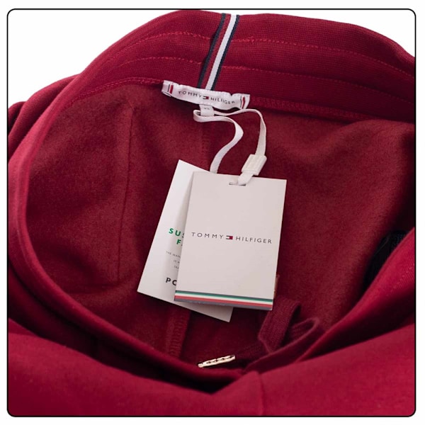 Byxor Tommy Hilfiger WW0WW37435XJS Röda 169 - 173 cm/M