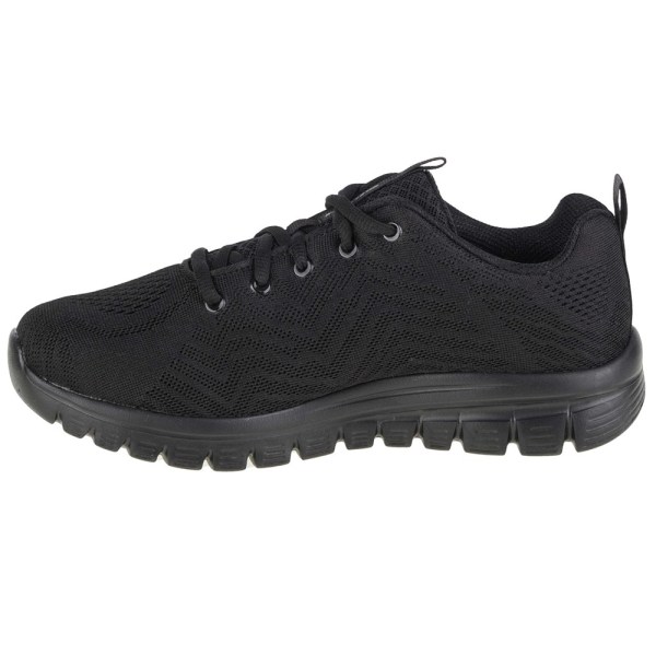 Puolikengät Skechers Gracefulget Connected Mustat 41