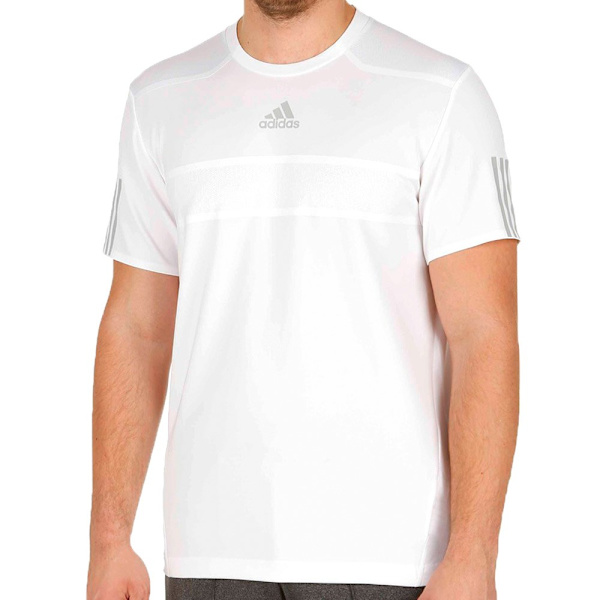 T-paidat Adidas Barricade Tee Valkoiset 170 - 175 cm/M