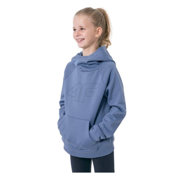 Sweatshirts 4F JBLD002 Blå 140 - 145 cm