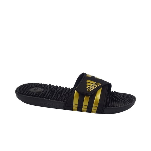 Tøffel Adidas Adissage Sort,Guld 39 1/3