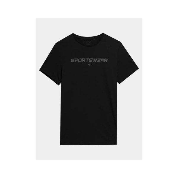 T-shirts 4F 4FAW23TTSHM095020S Sort 185 - 188 cm/XXL