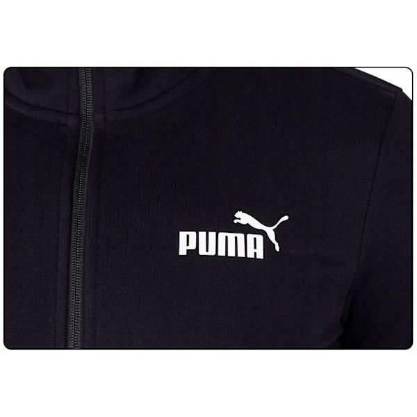 Verryttelypuvut Puma Clean Sweat Suit Mustat 176 - 181 cm/M