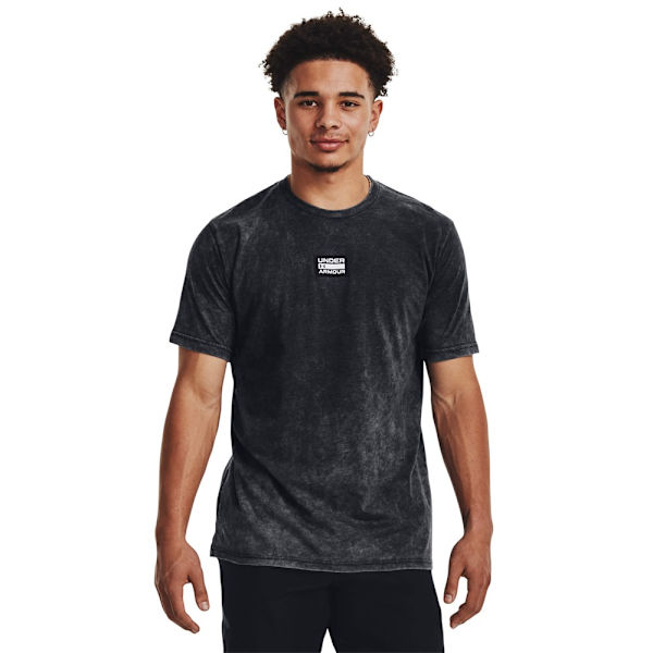 T-shirts Under Armour Elevated Core Wash Grafit 173 - 177 cm/S