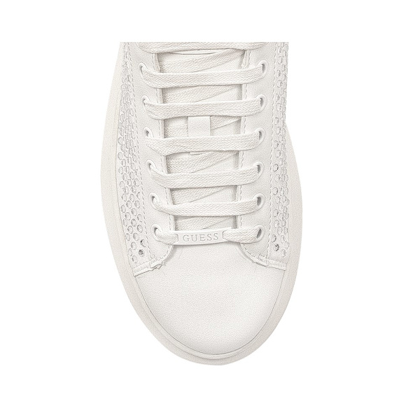 Sneakers low Guess FL5VIBELE12WH Sølv,Hvid 38