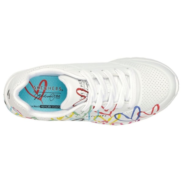 Sneakers low Skechers Uno Lite Spread The Love Hvid 36