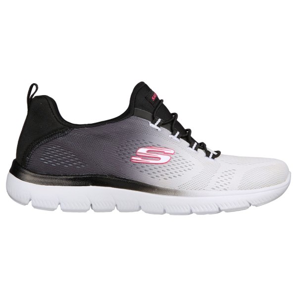 Sneakers low Skechers Summitsbright Charmer Sort,Hvid 39.5