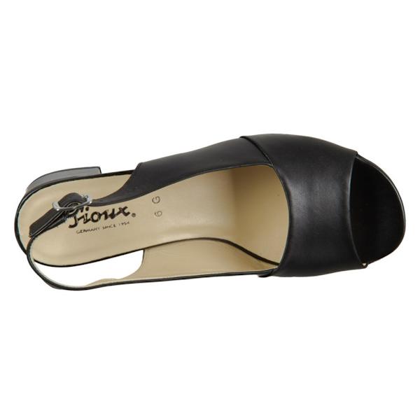Sandaler Sioux Zippora Sort 5.5 UK women