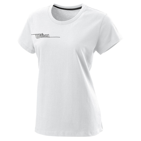 T-paidat Wilson Team II Tech Tee Valkoiset 168 - 172 cm/M