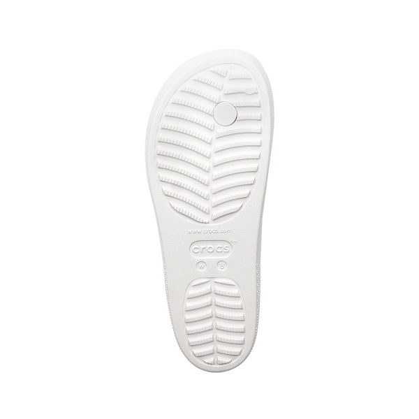 Varvassandaalit Crocs Platform Flip Valkoiset 41