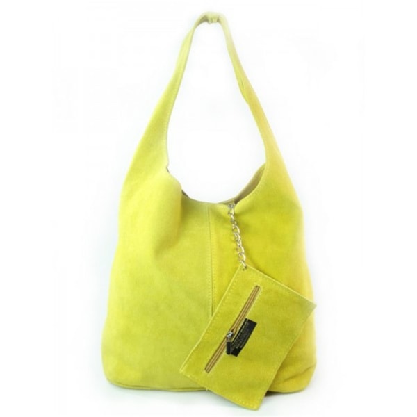 Håndtasker Vera Pelle Shopper Bag XL A4 Gul