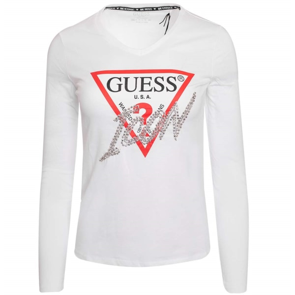 T-paidat Guess W2BI39I3Z13G011 Valkoiset 158 - 162 cm/XS