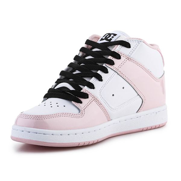 Skor DC Skate Manteca 4 Mid J Shoe Rosa,Vit 37